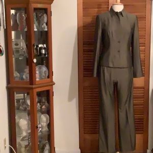 Ann Taylor Silk Blend Fitted Suit